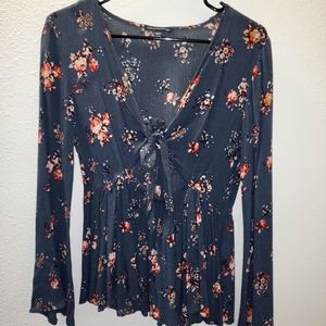 Floral long sleeve
